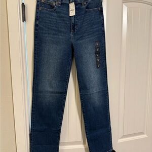BRAND NEW J. Crew Women's Indigo Straight Leg Jeans